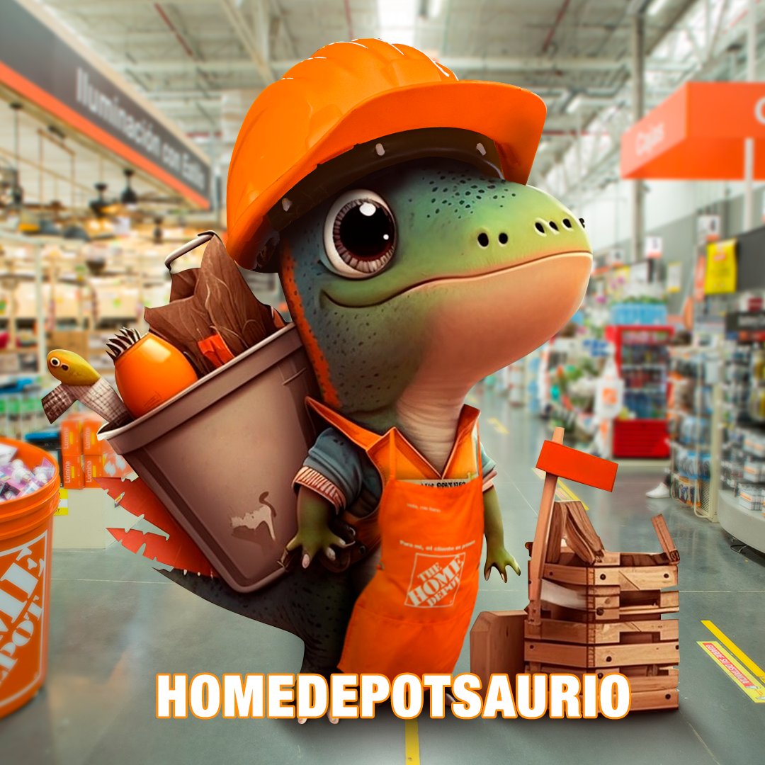 Tanto hoy, como hace millones de años, las rawr-novaciones se hacen con los expertos: Homedopotsaurio es prueba de ello. 🦖🏠🛠️ #dinosaurios #TheHomeDepotMx