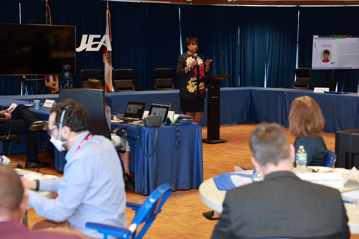 NewsfromJEA's tweet photo. Earlier this week, we welcomed customer advocates and other utilities to discuss affordability solutions and other topics of interest at the @e_source Low Income Energy Issues Forum. 

This event is part of our continued effort to help customers manage costs.
#BuildingCommunity https://t.co/6qIOHGJUHf