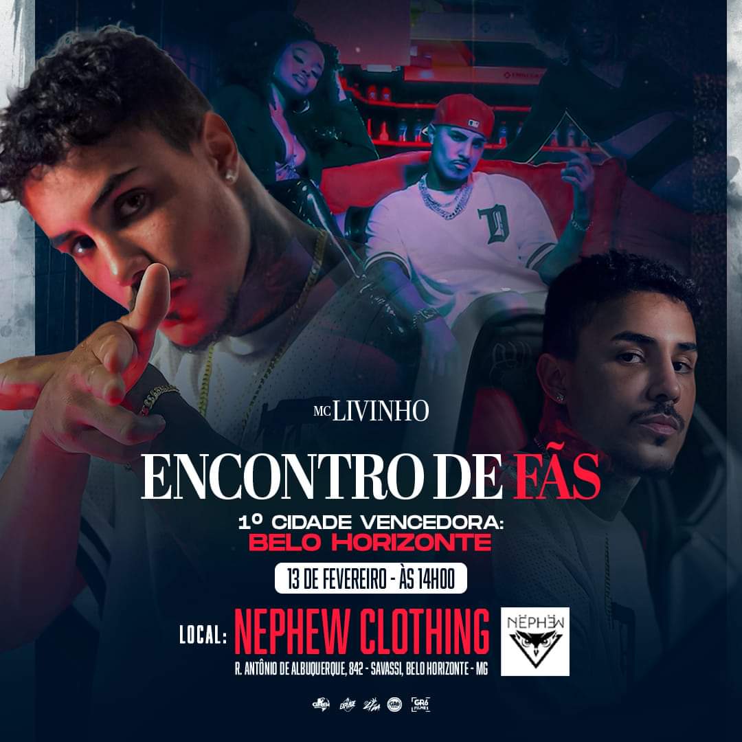 CibeleSilva3's tweet photo. Salve, rapaziada de BH! ✌🏽

❗️Nosso encontro será dia 13/02 (segunda-feira), às 14h, na Nephew Clothing. 

NEPHEW CLOTHING 
R. Antônio de Albuquerque, 842 - Savassi, Belo Horizonte - MG https://t.co/yso5kr2ZtH