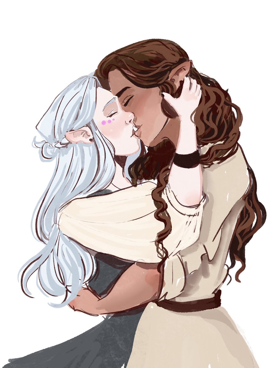 WIP - the party is now in another country from Tilda’s half-orc love interest, but I can still dream