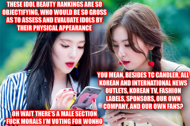 kpopalypse's tweet photo. Everyone who ever complained about my content, ever https://t.co/cBVLuWBslE