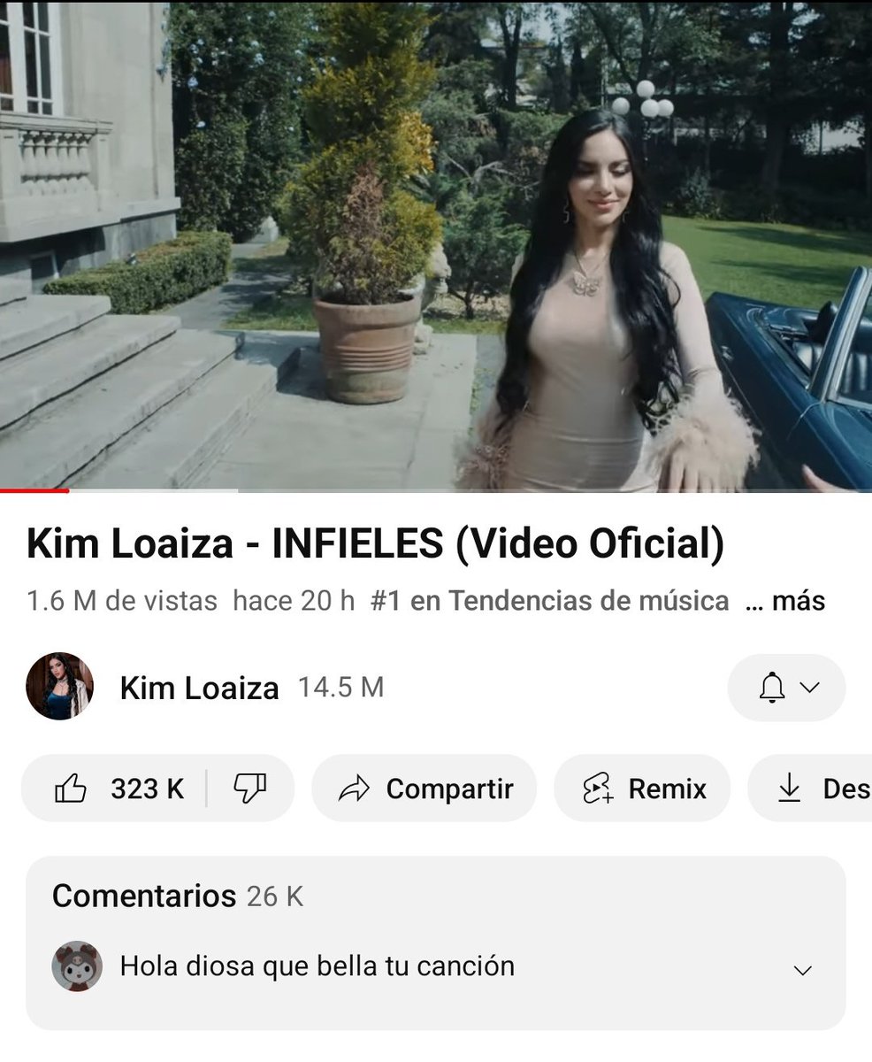 Laiconika's tweet photo. En tendencias como debe de ser👑👌 Otras que sigan en el flop 🤷‍♀️ https://t.co/T0BvkPEDgo