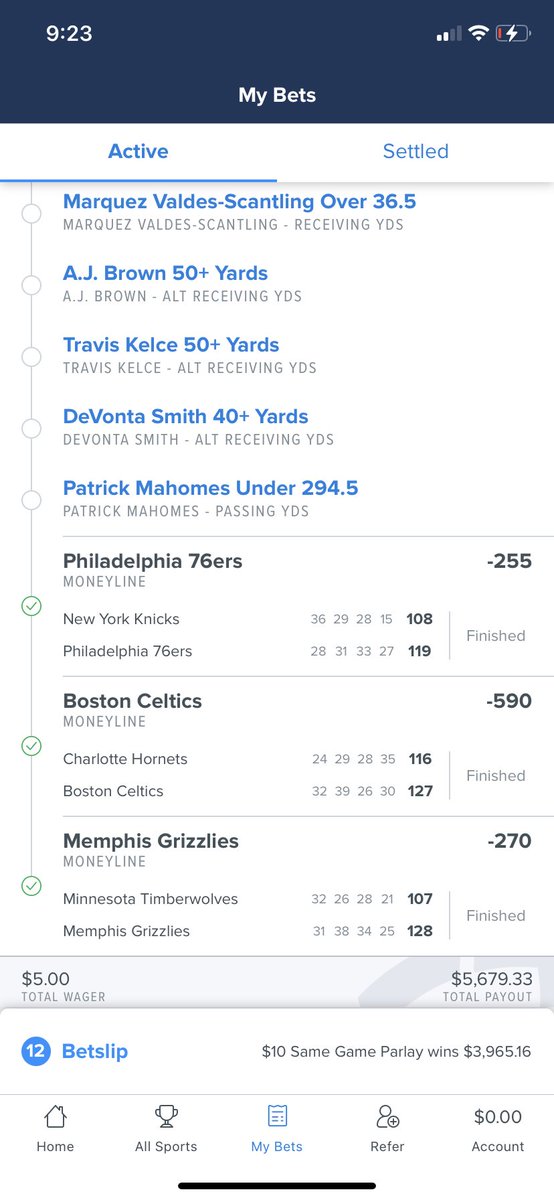If Y’all Tailed We move on too #SuperBowl  Sunday #LetsEat‼️ I also think #quezwatkins getting a #TD this #sunday #GamblingTwiitter #PlayerProps #SportsGambling #NFLHonors2023