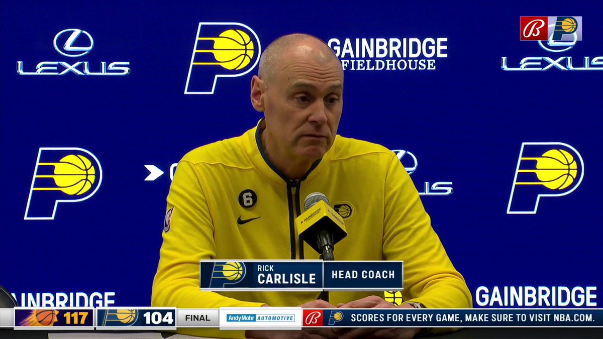 Suns at Pacers / Twitter