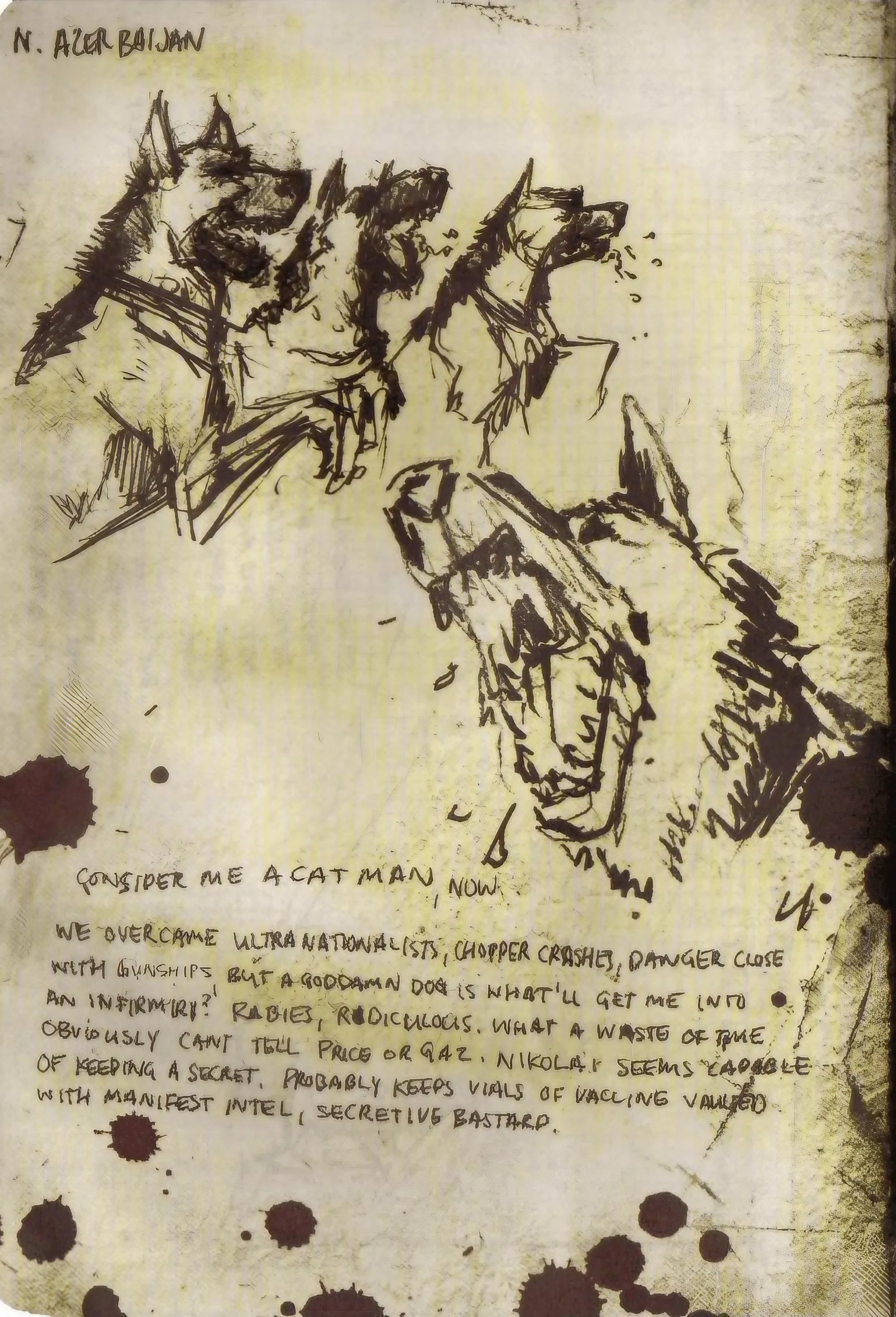 John 🧼💀 on Twitter "in case anyone's interested, here's Soap's journal