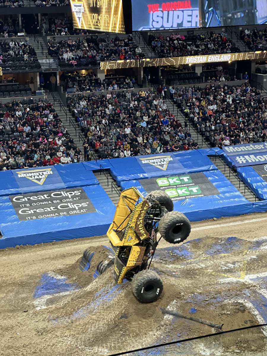 Greatest show on dirt! #MonsterJam