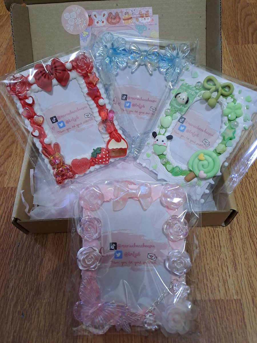 tokkihaulz's tweet photo. ʕっ•ᴥ•ʔっ #tokkihbuys
another successful transaction with @kmtjpb 🩷 tysm po sa super pretty na deco toploader! nagdadagdag sparks talaga hehe thank you din po sa freebies! 🥹 next time po uli!
#kmtproofs https://t.co/pbKhTJ8oTW