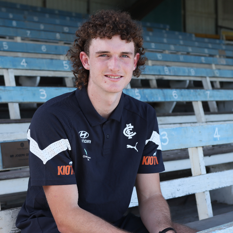 CarltonFC's tweet photo. Caught off-guard. Speechless. “Bloody stoked.”

A whirlwind few months culminating in yesterday's events. Friday 10 February was one which Hudson O'Keeffe will never forget 💙