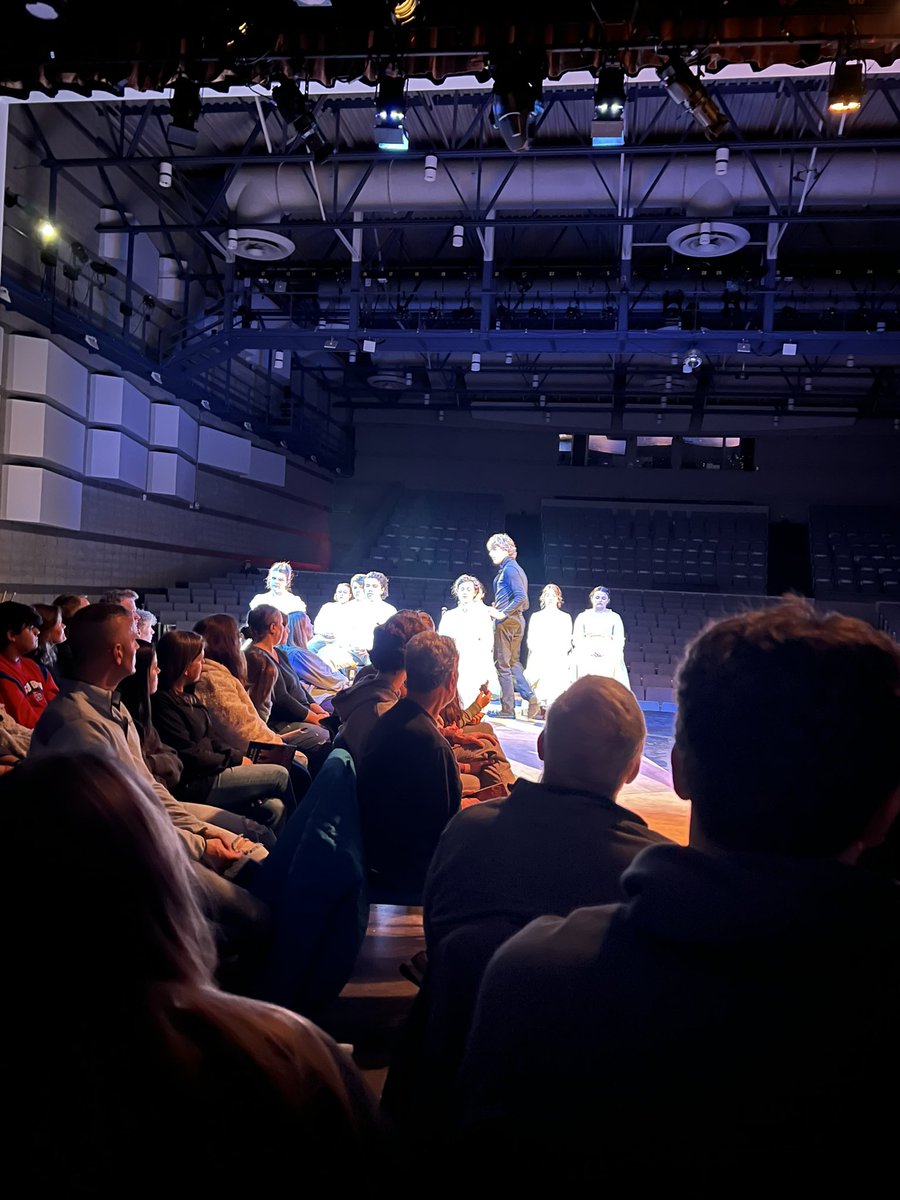 KJerniganWO's tweet image. The lighting. The staging. The proximity. The subtle, small things they do. It’s all intentional and it’s all beautiful. Our Town is special, I am truly speechless. @WOTheater #gowo