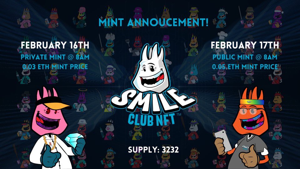 Smile Club tweet media