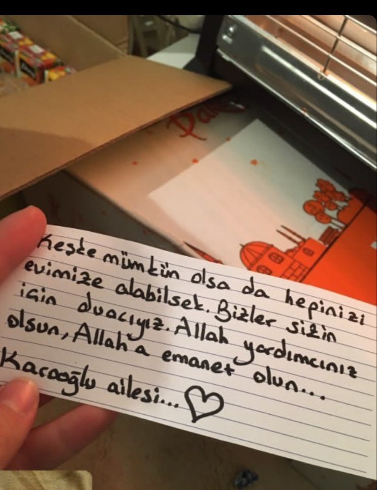 İyi insanlar iyi ki var. Sizleri çok seviyoruz. ❤