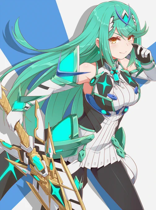 アミーボホスィ_(:3 」∠)_スマブラver #ゼノブレイド2 #ヒカリ(ゼノブレイド2) #スマブラ  