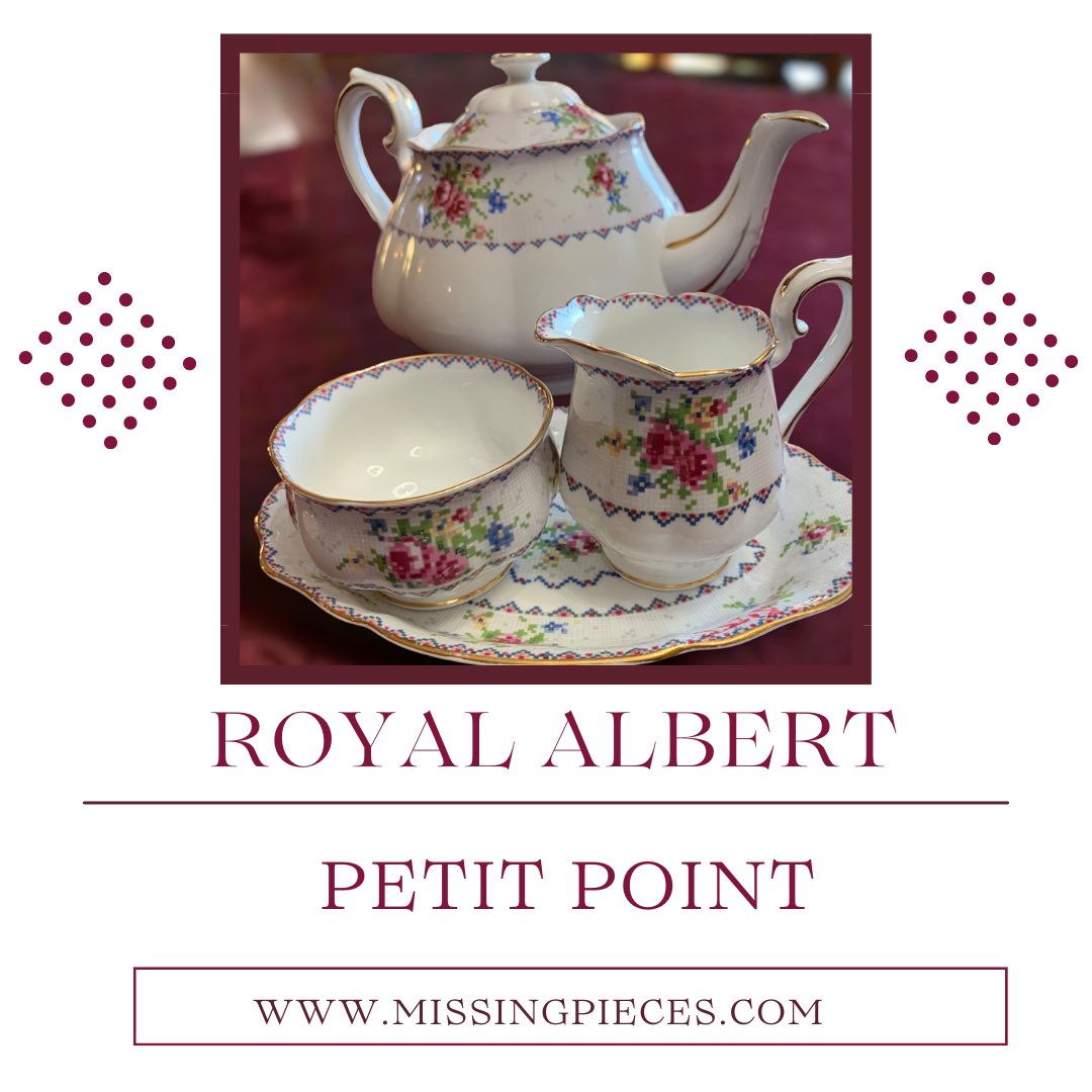 Tea With Friends: Royal Albert's Petit Point China