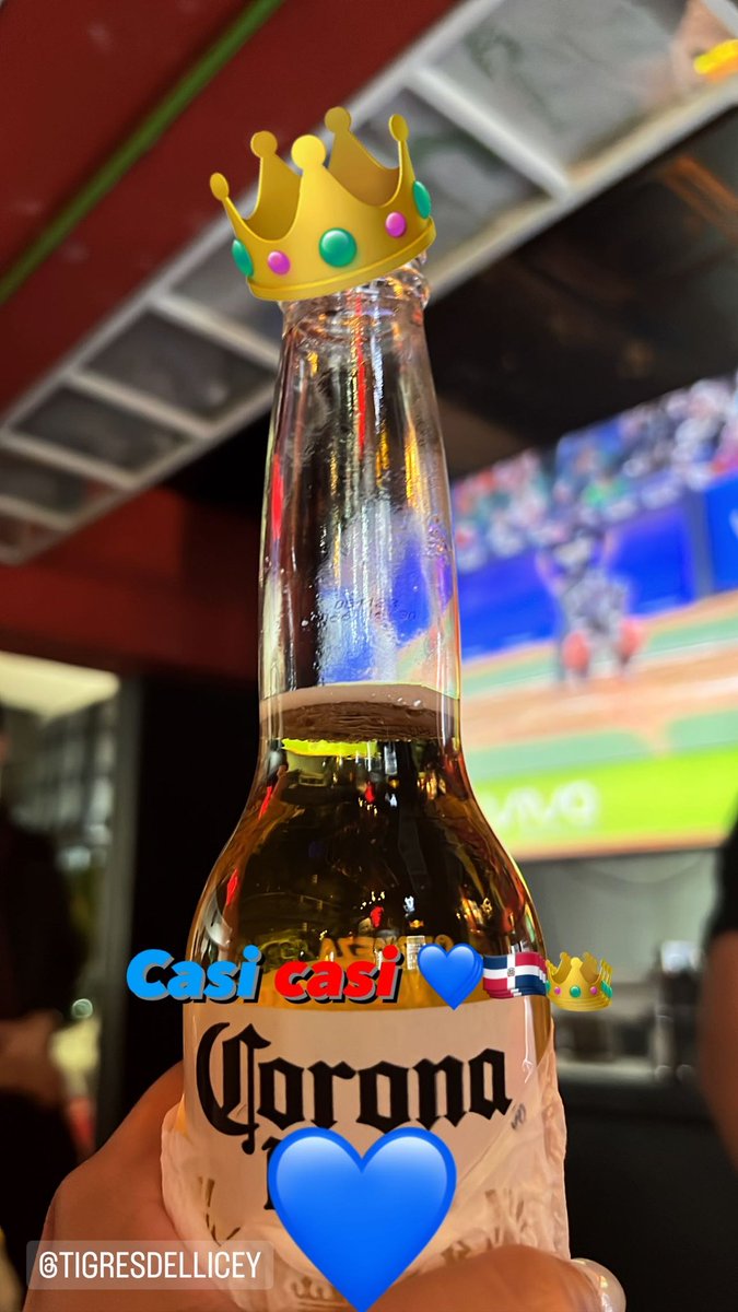 yoedna1's tweet photo. Casi casi 👑💙🎉 @TigresdelLicey https://t.co/MocraCBLVm