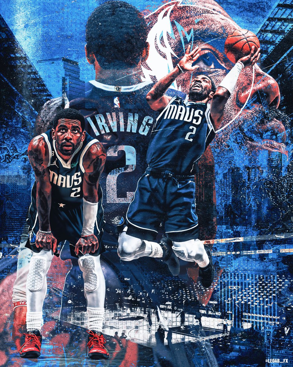FxLeoab's tweet photo. Kyrie Irving Mavs graphic! #NBATrade #KyrieIrving https://t.co/ArMkzoeV87