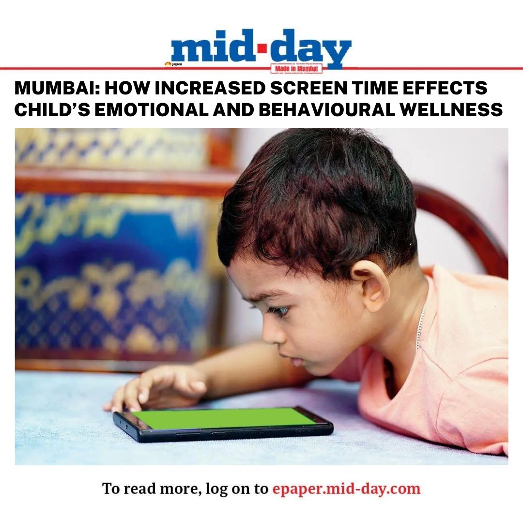 mid_day's tweet image. Mumbai: How increased screen time effects child’s emotional and behavioural wellness

Via: Suraj Pandey 

#Wellness #Helth #MiddayNews #MumbaiNews #Mumbai #NewsUpdate 

 Read more on: epaper.mid-day.com/?src=middaytwi…