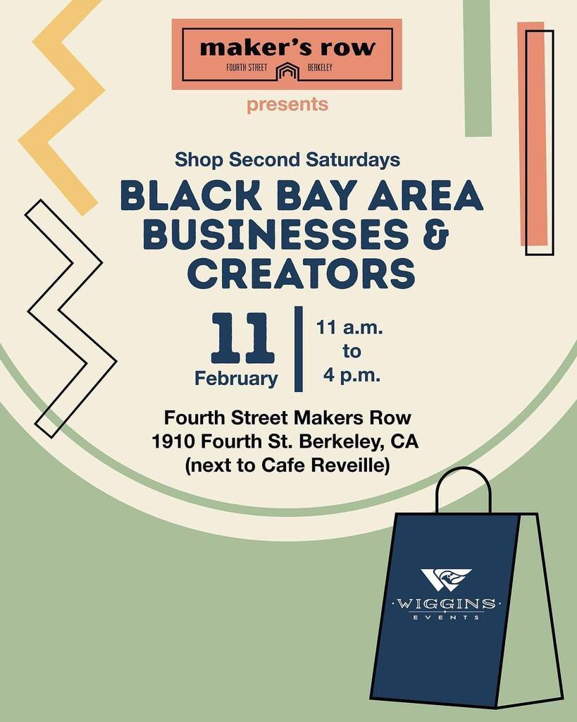 See you Saturday from 11-4 at the @fourthstmakersrow, powered by @wigginsevents.

Pretty exciting to see opportunities like this in Berkeley for #Blackowned businesses. 

#WestBerkeley is home to me and my family. It’s also where my love for stationery g… instagr.am/p/CogXeEMLKRx/