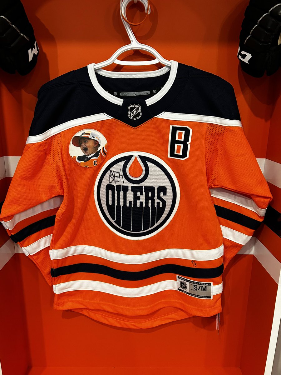 Mike Stelter (@m_dan25) on Twitter photo Ben Stelter 22 Jerseys are now available at <a href="/IceDistrictAuth/">ICE District Authentics</a>
Our hearts are still broken but the amount of love for Ben in #OilCountry has been unbelievable. It blows us away that there was such a demand for these jerseys that the <a href="/edmontonoilers/">Edmonton Oilers</a> are putting them in their stores Ben Stelter 22 Jerseys are now available at <a href="/IceDistrictAuth/">ICE District Authentics</a>
Our hearts are still broken but the amount of love for Ben in #OilCountry has been unbelievable. It blows us away that there was such a demand for these jerseys that the <a href="/edmontonoilers/">Edmonton Oilers</a> are putting them in their stores