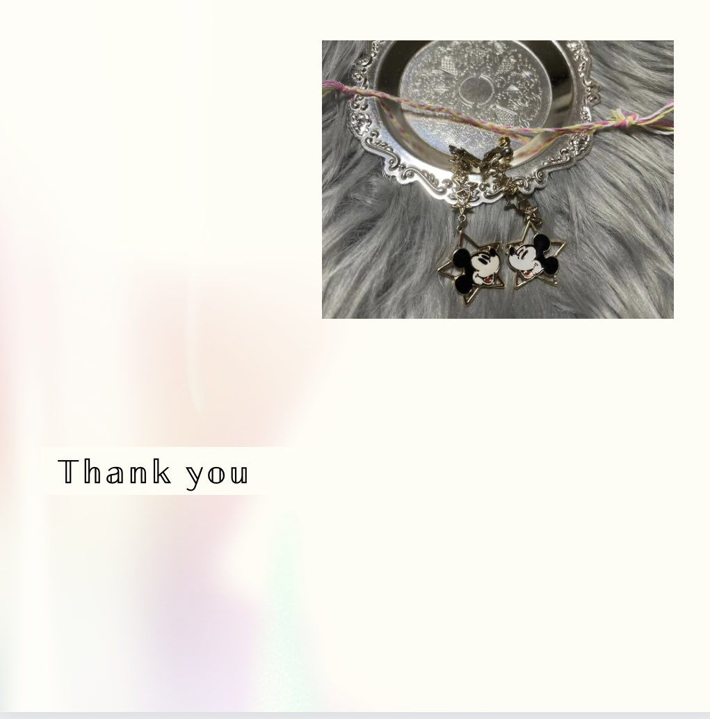 素敵便紹介☁️🫧
なっちゃん【 <a href="/DzvOtheDXnkKhAT/">辞めました</a> 】

手作りのミサンガとイヤリングいただきました！

とてもかわいいです( *´꒳`*)♡

本当にありがとうございました☺️🙏♥️