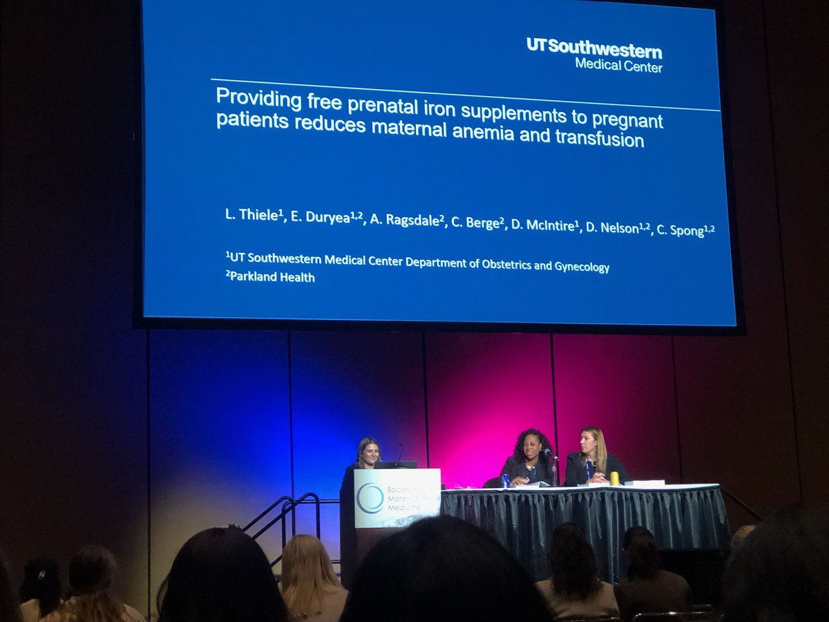 Had an incredible time at my very first SMFM! Endlessly grateful for the mentorship and guidance from my faculty at @UTSW_ObGyn that allowed me to present my first oral concurrent presentation as a medical student. Excited for more to come! #SMFM23 @MySMFM