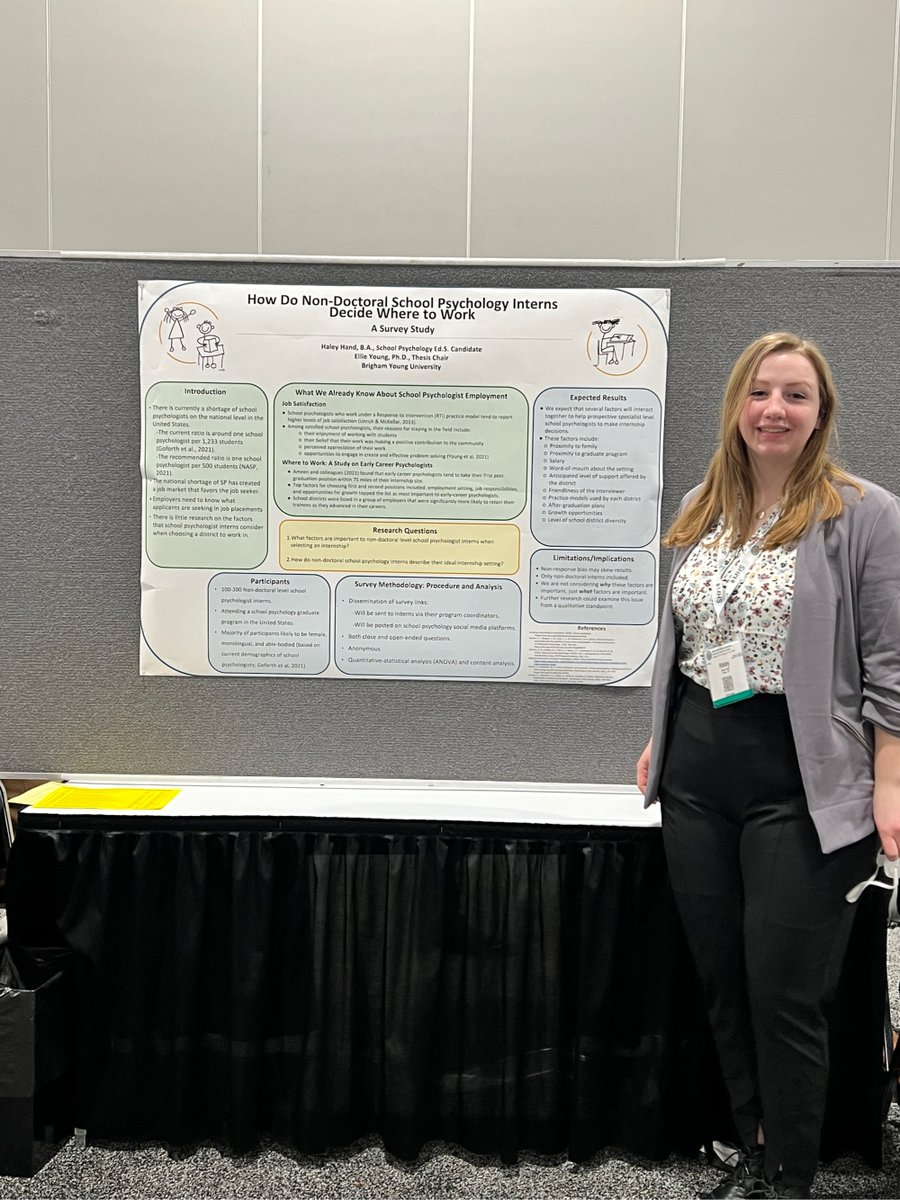 UtahSchoolPsych's tweet photo. Shout out to all of the Utah school psych grad students!! Some seriously awesome research is comin’ out of our state!! 😎🤩🎉 We know we missed a lot though so please post your posters in comments so we can celebrate you!! #schoolpsychology #UASP #NASP2023 #schoolpsychstrong https://t.co/m6OWtX8RXx