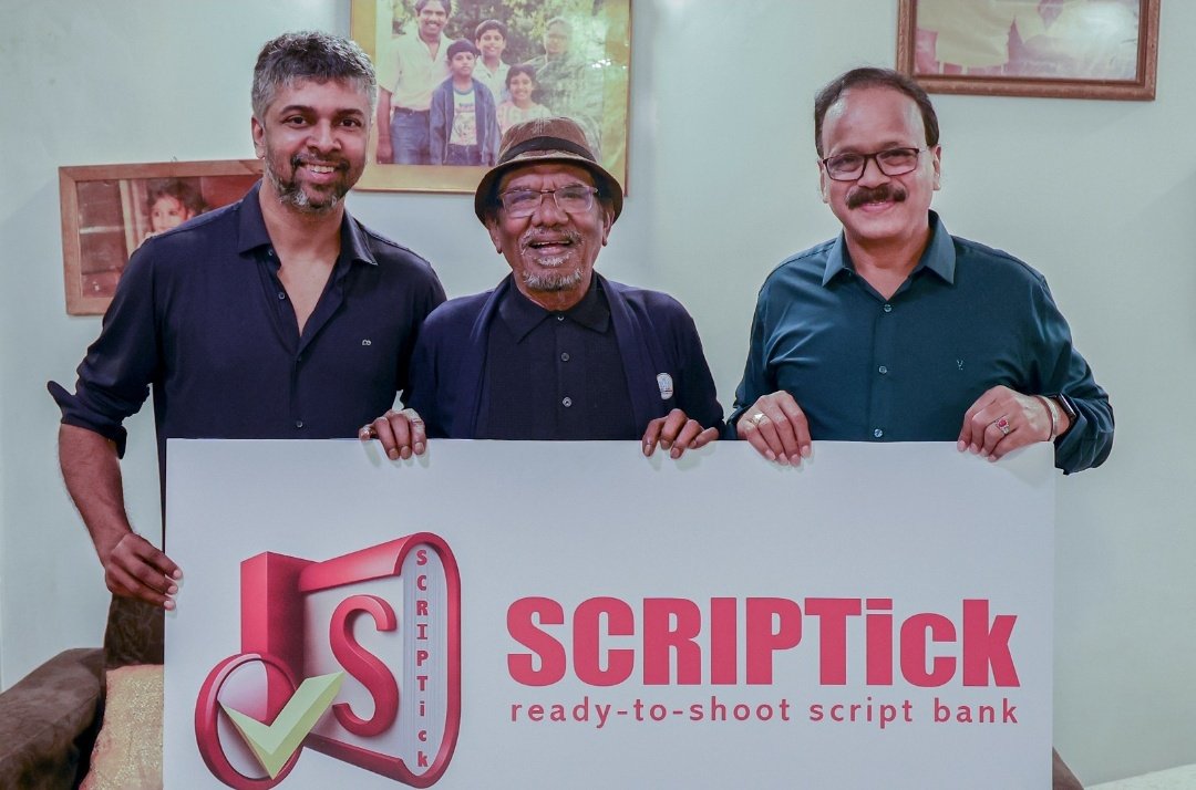 #SCRIPTick - India's 1st Script Bank launched by Legend @offBharathiraja - An initiative to support Script Writers & Producers @madhankarky , @dhananjayang , @karundhel, @onlynikil  @ScriptickIndia 🏆✍️
 scriptick.in 
▶️ youtu.be/yjfld50wbdQ