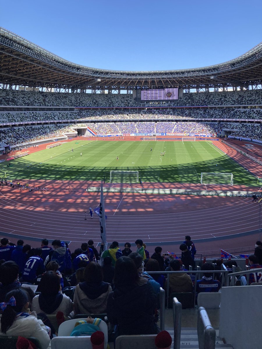 katana2502's tweet photo. 来たぜ新国立競技場⚽️

#FUJIFILMSUPERCUP2023 https://t.co/oWekRU2YTy