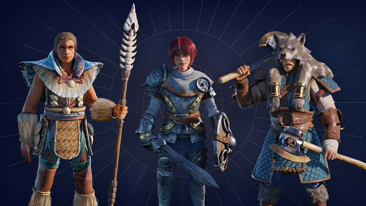 EpicGames's tweet photo. Experience real-time strategy battles, fully reimagined in The Settlers: New Allies. Choose between three unique factions and battle in story-driven campaign mode, or online ⚔️

Pre-purchase before February 17 to receive boosters, tower skins, and more! https://t.co/yWlSKD9Yaa https://t.co/LGdtxEFBCu