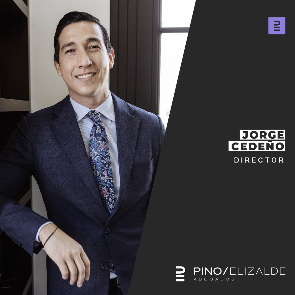 PinoElizalde's tweet photo. En PINO/ELIZALDE extendemos nuestra felicitación y compartimos el ascenso a Director de @jorgececu, como un reflejo de su compromiso, preparación y crecimiento profesional dentro de nuestra institución. https://t.co/jPdqiKPZdO