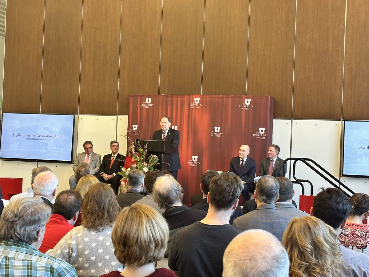 We are thrilled to join our many campus and community partners with celebrating the Groundbreaking of the new Applied Sciences Building which will one day house our center!
 #groundbreaking #science #climatesolutions #wilkescenter
@UUtah @UofUCMES