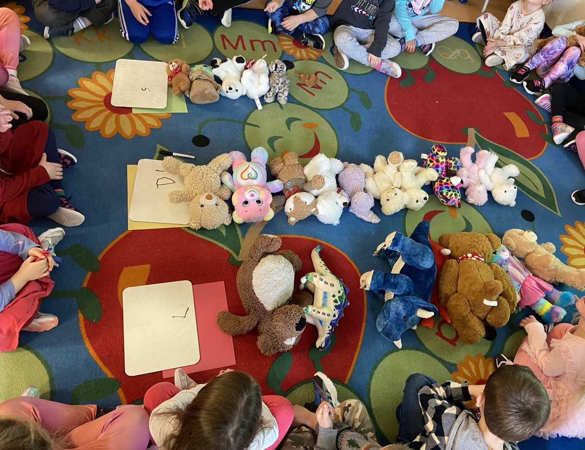 Today at our teddy bear picnic we sorted our critters by size, counted how many critters belonged to each size category and created a graph with them! So much fun in kindie land today, well done friends! <a href="/BobcaygeonPS/">BobcaygeonPS</a>