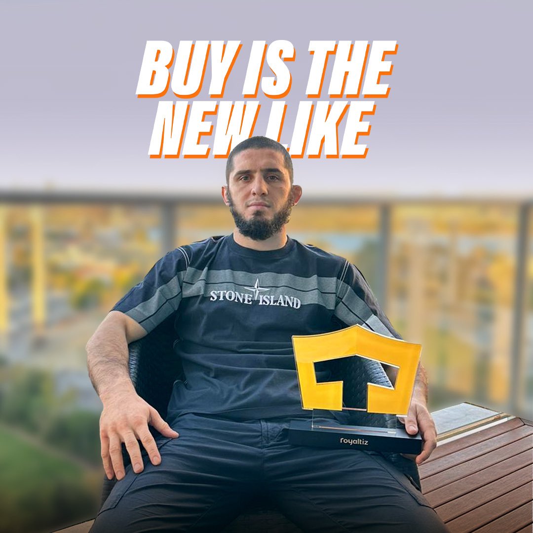 <a href="/MAKHACHEVMMA/">Makhachev Islam</a>, the UFC champion and best lightweight in the world is a new exclusive royaltiz talent. Are you ready for an epic introduction? 

The legend is born…! 🥊