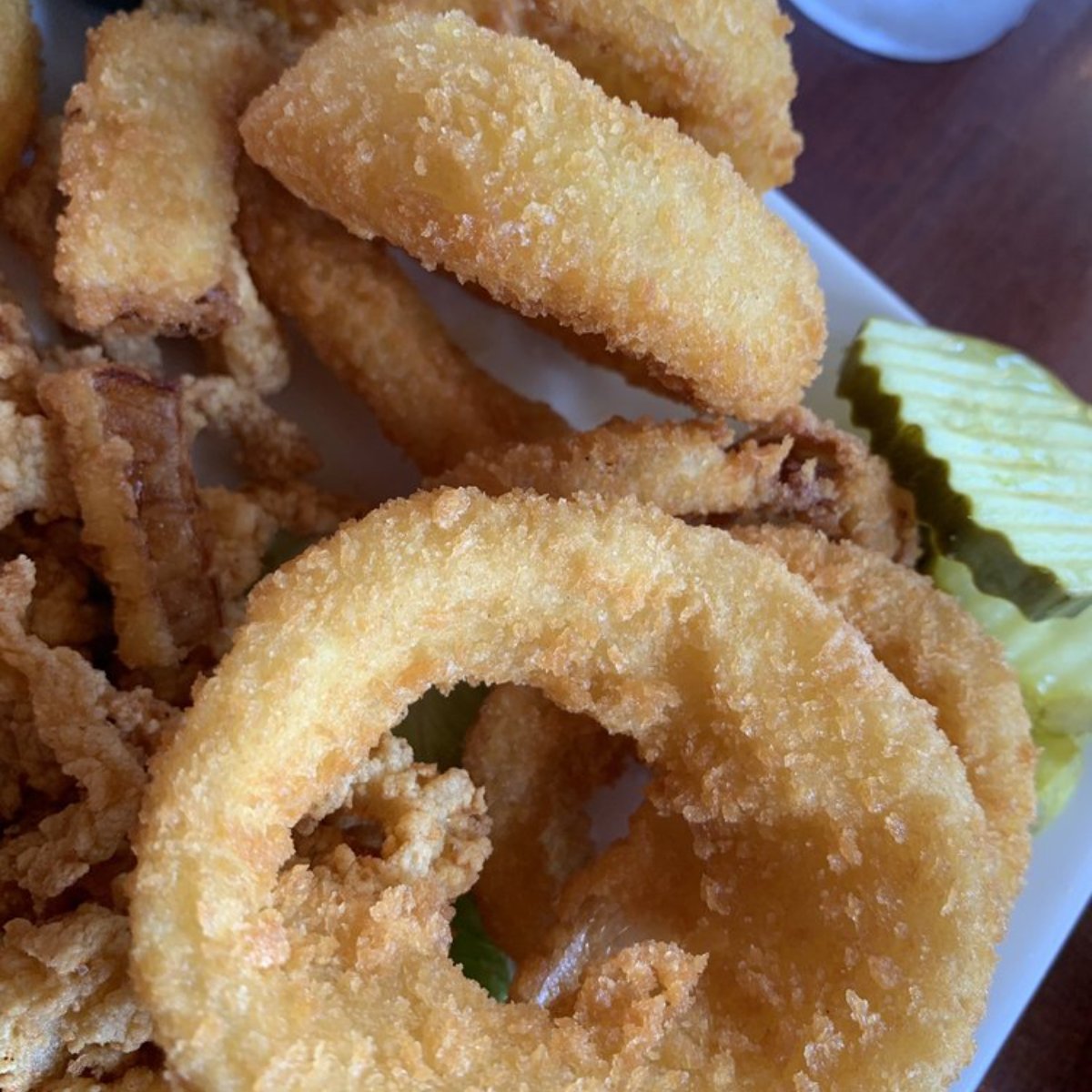 MadisonBrewing's tweet photo. Next time you’re craving perfectly fried onion rings, just come to Madison Brewing Company Pub &amp; Restaurant. https://t.co/zDggfYnSHq