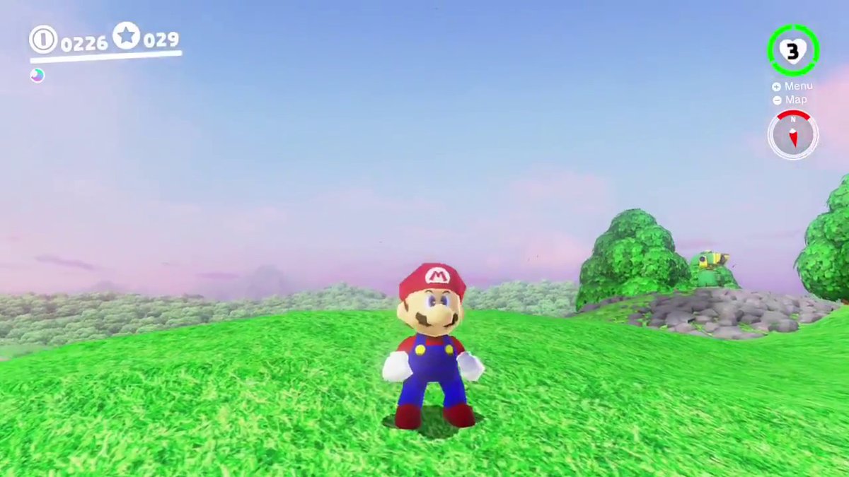 <a href="/Pyrocynical/">Pyrocynical</a> People are using the 64 outfit in Super Mario Odyssey to trick people into thinking it's Super Mario 64 😭