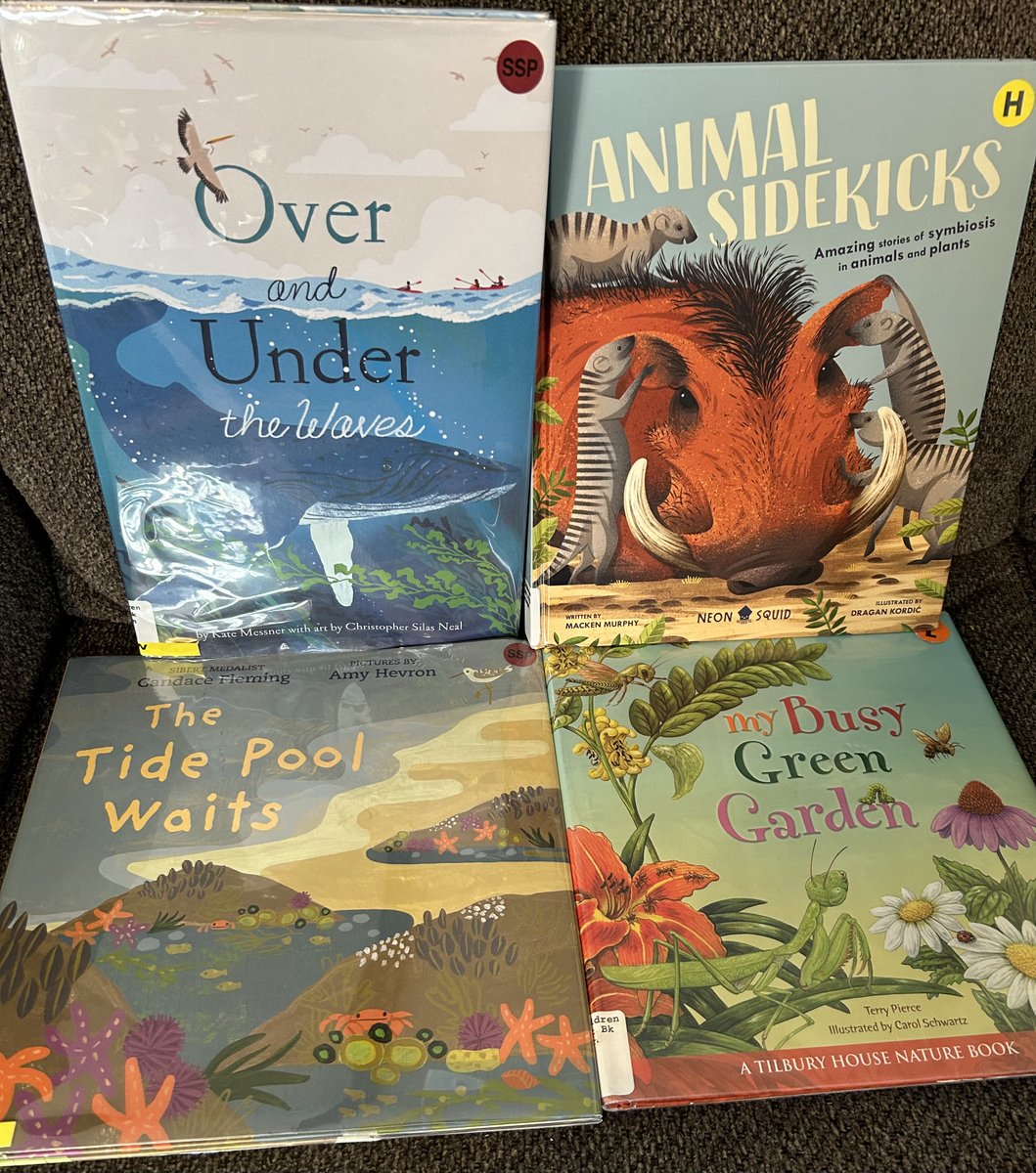 Four outstanding #PictureBooks to learn about #Nature, by @terrycpierce @candacemfleming @amyhevron @KateMessner @csneal @MackenMurphy @DraganDraws & Carol Schwartz! #KidLit