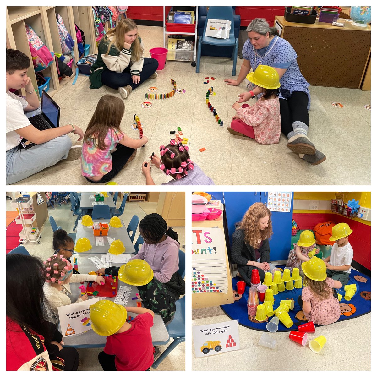 LMEKwcps's tweet photo. NHHS helpers &amp; interns help the Little Hubs celebrate being 100 days smarter!#CTEMonth @CTE_WCPS @HubsNHHS https://t.co/jaEBR80XHQ