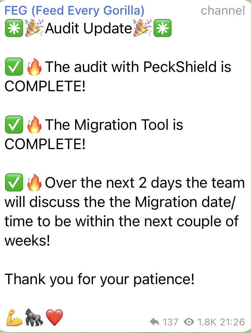 FEGtoken's tweet photo. 👀 #FEG 
Who’s ready? 🎉 https://t.co/B4Kl3XxOiw