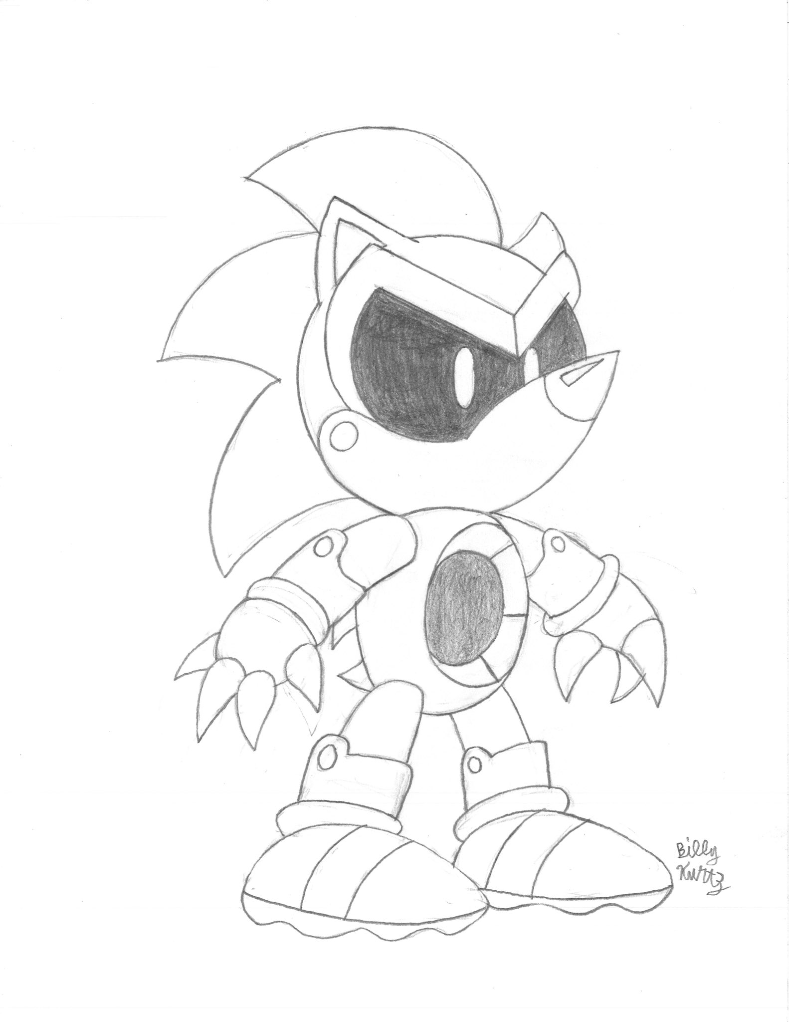 Billy K on X: [PSUEDO METAL SONIC ACTIVATED] [PRIORITY ONE: DESTROY  HEDGEHOG] #SonicTheHedgehog  / X