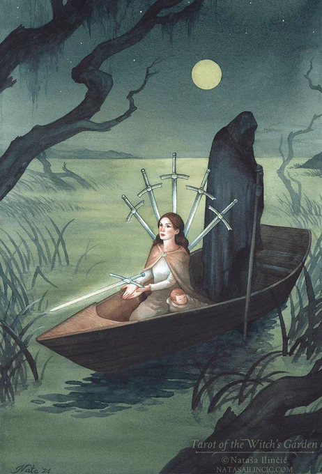 Six of Swords by Nataša Ilinčić 