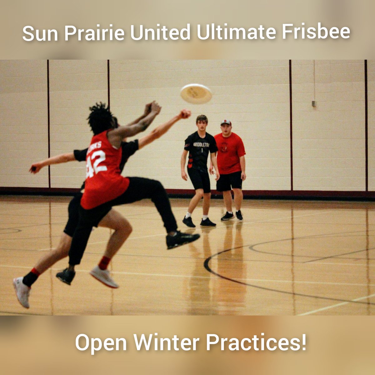 SPOpenUltimate's tweet image. Hey, SP East and West HS students!  Come try ultimate frisbee at Meadow View Elementary this Sunday, 2/12 from 10 AM - 12 PM!  No experience necessary.  Bring your friends! #spunited #sunprairie #sunprairiewi