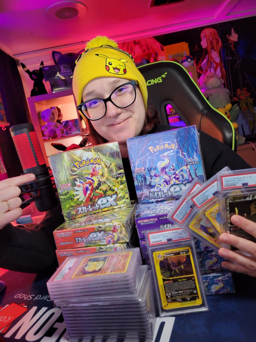 Tonight's Stream is LOADED with a PSA Return and our Weekly Rip &amp; Ship / Live Break featuring some Scarlet &amp; Violet Japanese + Many more! Silver tempest on sale too - Join us at 7pm EST!