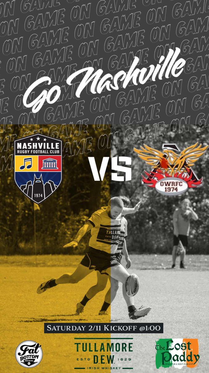 The boys are getting ready for their spring season opener tomorrow against Atlanta Old White Rugby Club. Make plans to come out and support your local ruggers. Kickoff is at 1:00. Social at the Lost Paddy Pub to follow. #rugby #nashvillerugby #sports #tennesseesports #nashville