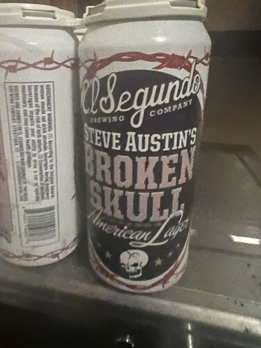 bender361's tweet image. Spending my birthday evening enjoying a few @steveaustinBSR broken skull American lagers. Cheers to 39 #ohhellyeah