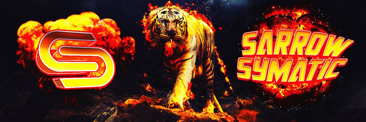 DZDesigns1's tweet image. Sarrow Symatic Twitter Header @symaticlol @TeamSarrow_ @SarrowVisuals