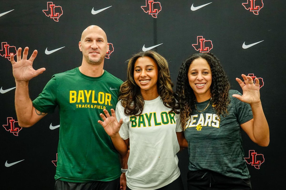 I’m so excited to continue my next chapter at Baylor University! Special thanks to my coaches who helped get me here, my friends, and my family. #SicEmBears 🐻💚