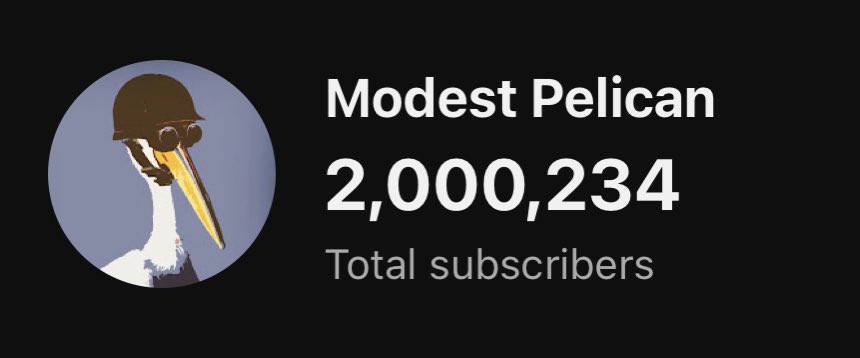 ModestPelican's tweet photo. Thanks for 2m you dodgy bird watchers :) https://t.co/QatHivTYik