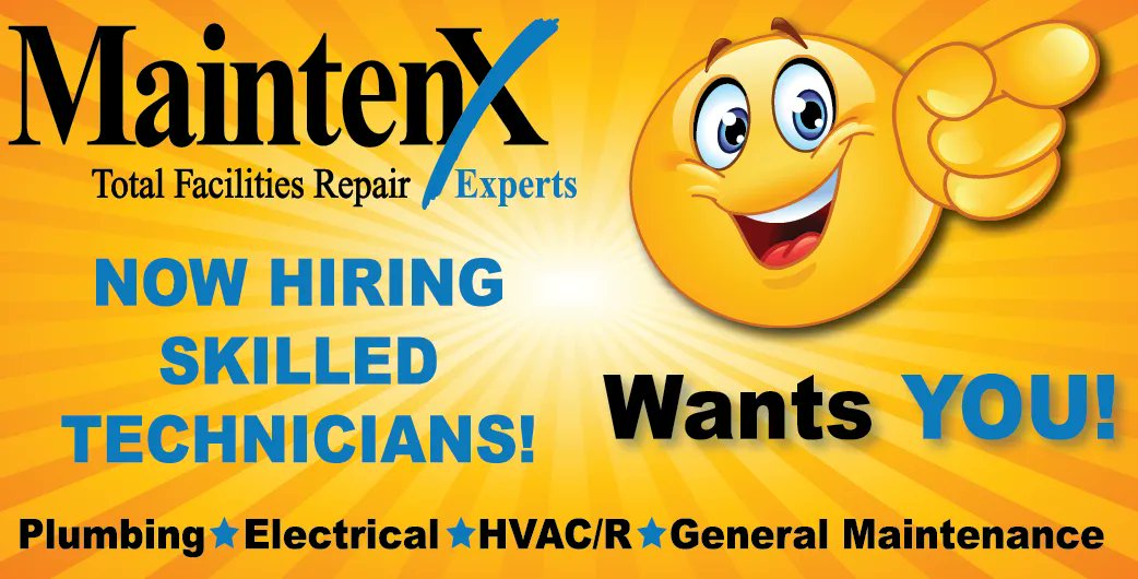 We're #Hiring a #GeneralMaintenance Technician in #Norfolk VA! Learn more about this #Opportunity here: buff.ly/3Oy2qSV 

#Jobs #Careers #TeamMaintenX #NorfolkJobs #MaintenanceJobs #FacilityMaintenance #MaintenanceCareers #SkilledLabor #Growth #Technicians