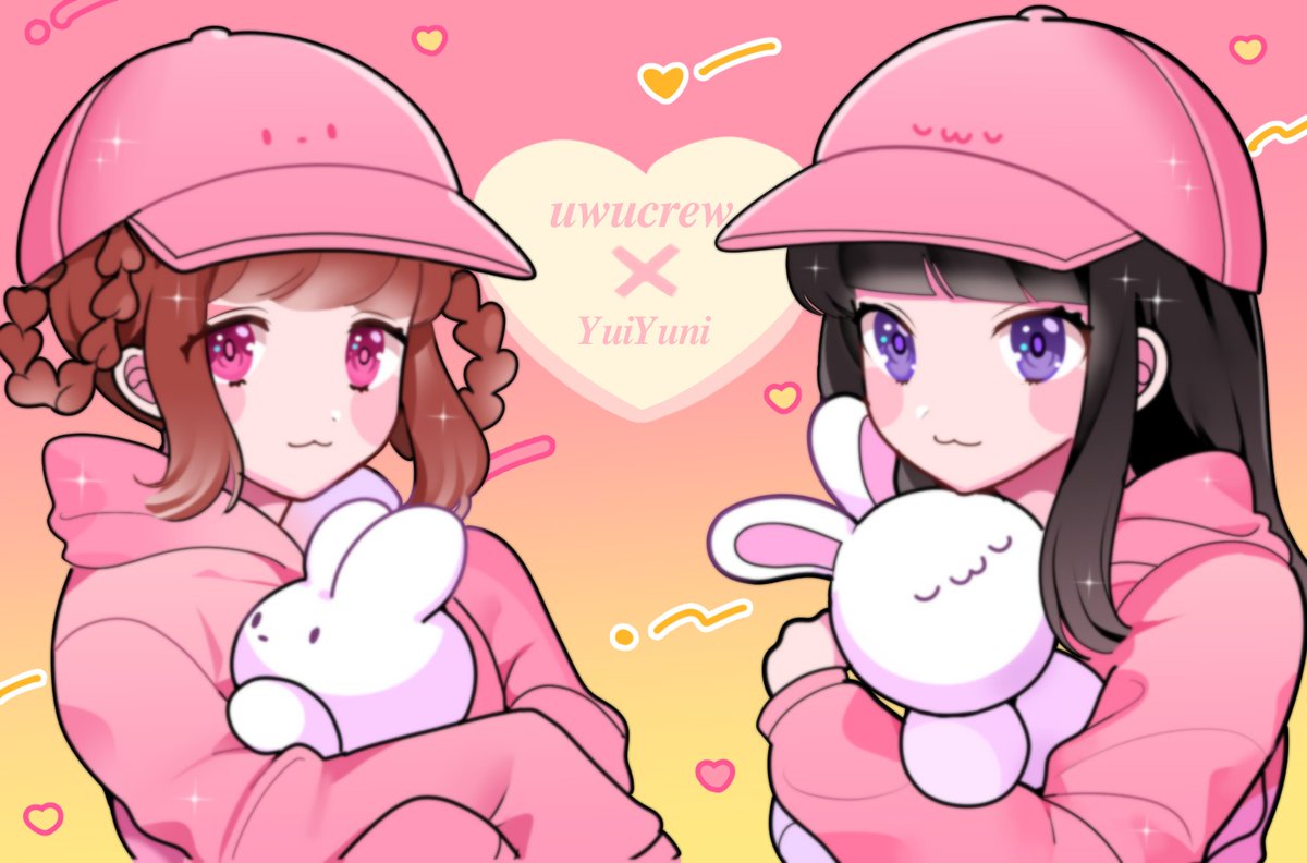 💛 YuiYuni x uwucrew 💗

We are excited to announce our collab with YuiYuni!
To celebrate, we are giving away 3x WL spots to their project! 🎉

To enter: 
1⃣ Follow @YuiYuniNFT &amp; <a href="/uwucrewnft/">uwucrew</a> 
2⃣ RT + Like ❤️
3⃣ Tag friends!

Ends in 48 hours, good luck 💛