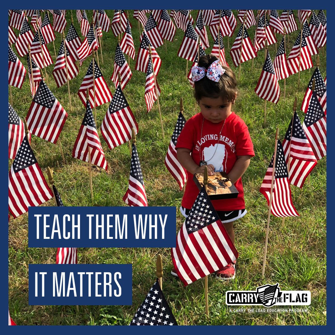 CarryTheLoad's tweet photo. Join our Carry The Flag program for free resources to connect youth to the meaning of the flag, patriotic holidays, &amp; the service of our military, veterans, first responders and their families.

https://t.co/yVbGEu4KCF

#carrytheflag #teachers #education #carrytheload #betheflag https://t.co/zt4ZlnBhD6