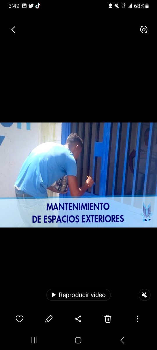 MedozaWullian's tweet photo. Nuestro personal de @ServiciosUney @SibceUney aporta diariamente al mantenimiento y cuido de los espacios de la @uney_oficial, Tal es el caso de nuestro comedor en #Guama. @NicolasMaduro @TibisayLucena8 @JLEONYARA @Cesarchirinosya @ABGCACAM @PrensaUney https://t.co/5gfEwU5qCM